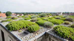 dach zielony ekstensywny minimalny spadek drenaż