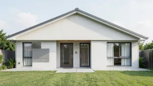 dom parterowy 120m2 dach dwuspadowy