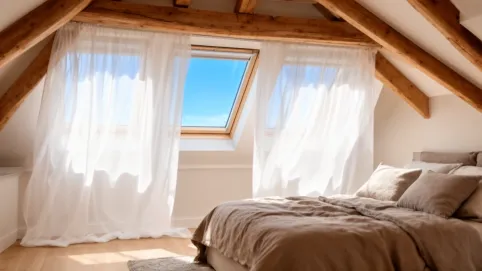 firanki na okna dachowe