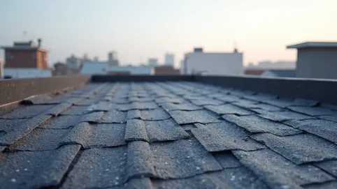 Gont na płaski dach
