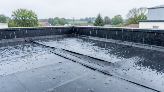 hydroizolacja dachu płaskiego z attyką