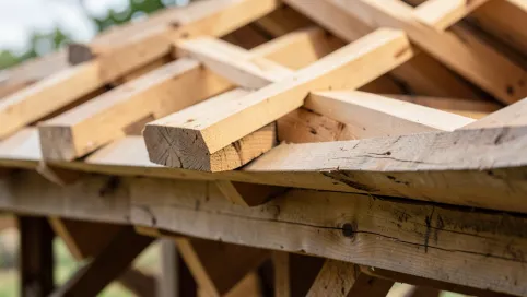ile kosztuje drewno na więźbę dachową