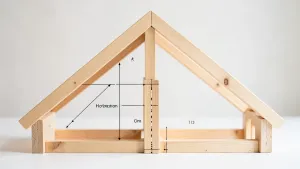 Jak obliczyć długość krokwi dach dwuspadowy