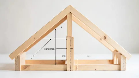 Jak obliczyć długość krokwi dach dwuspadowy