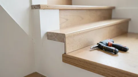 Jak układać panele przy schodach