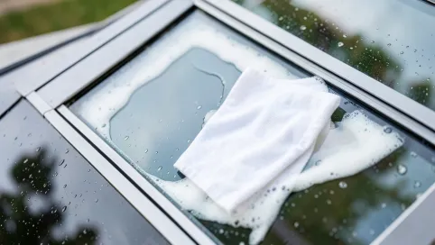 Jak umyć okno dachowe Roto