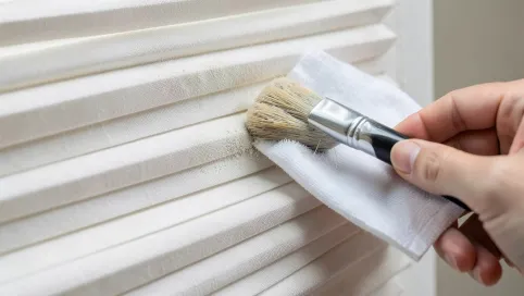 Jak wyczyścić rolety plisowane