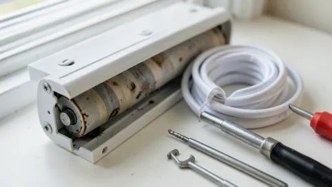 Jak wymienić roletę w kasecie