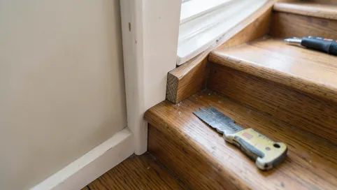 Jak zamontować listwy przy schodach