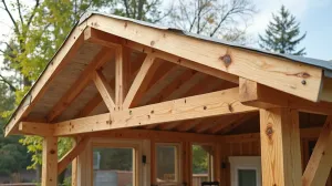 jak zbudować dach jednospadowy