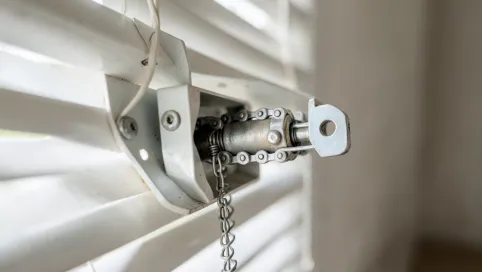 Jak zdjąć mechanizm rolety rzymskiej
