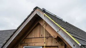 jak zmierzyć dach dwuspadowy
