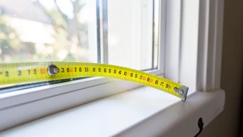 Jak zmierzyć okno pod rolety