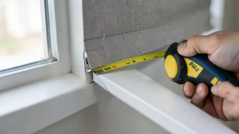 Jak zmierzyć rolety wewnętrzne