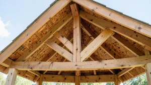 Jak zrobić dach dwuspadowy na altanie