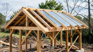 Jak zrobić dach jednospadowy na altanie