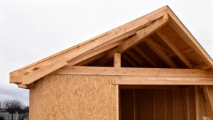 jak zrobić konstrukcje dachu jednospadowego