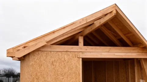 jak zrobić konstrukcje dachu jednospadowego