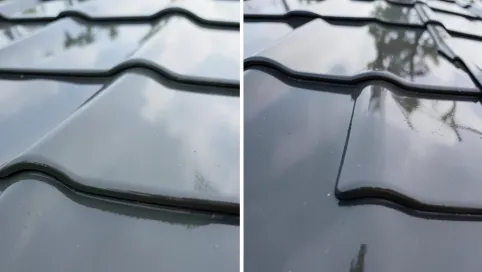 Jaka farba na dach mat czy połysk