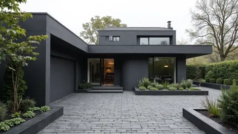 jaka kostka brukowa do antracytowego dachu