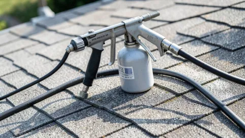 Jaki agregat do malowania dachu