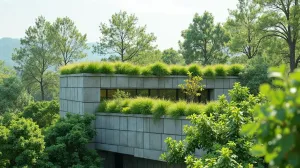 Jaki kolor elewacji do zielonego dachu