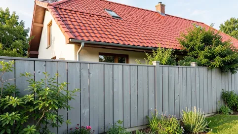 Jaki kolor ogrodzenia do czerwonego dachu