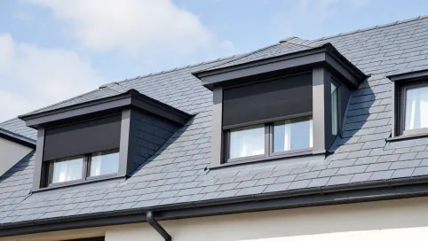 jaki kolor okien do antracytowego dachu