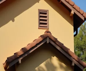 Jaki kolor tynku do brązowego dachu