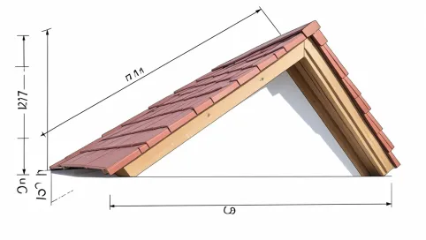 Jaki spadek dachu na 8 metrach