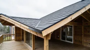 Jaki spadek dachu na tarasie