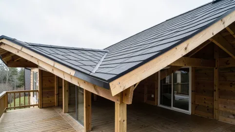 Jaki spadek dachu na tarasie