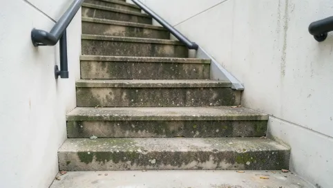 Jaki spadek na schodach zewnętrznych