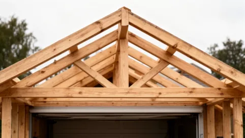 jakie belki na dach jednospadowy