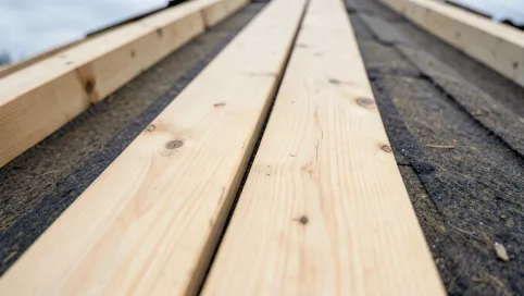 Jakie deski na dach pod papę