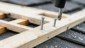 Jakie gwoździe do łat na dach