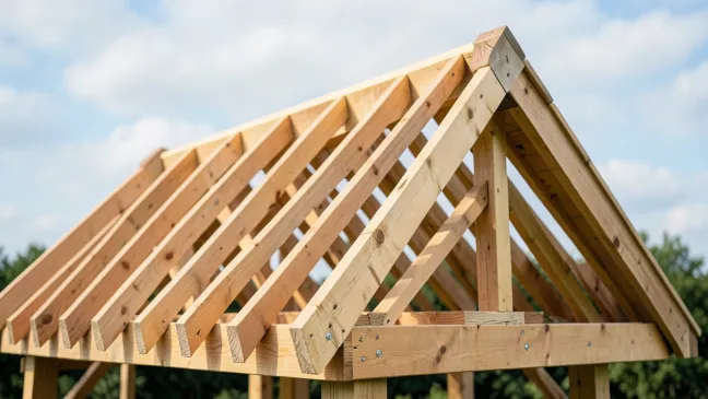 Jakie krokwie na dach jednospadowy