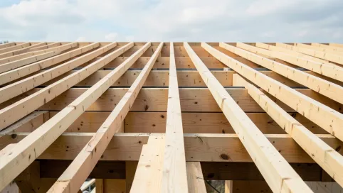 Jakie krokwie na płaski dach