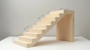 Kalkulator schodów prostych