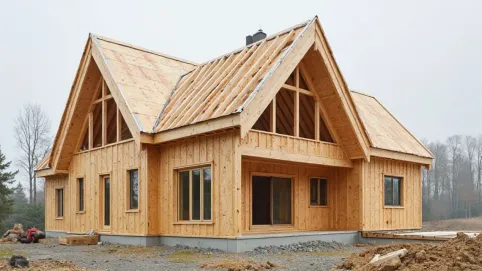 koszt budowy dachu dwuspadowego 200m2