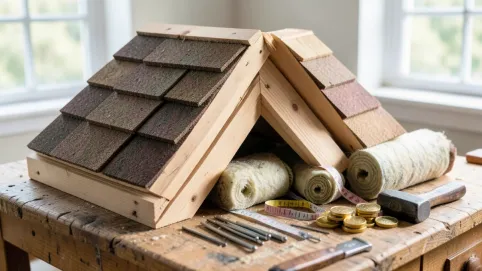 koszt budowy dachu dwuspadowego kalkulator