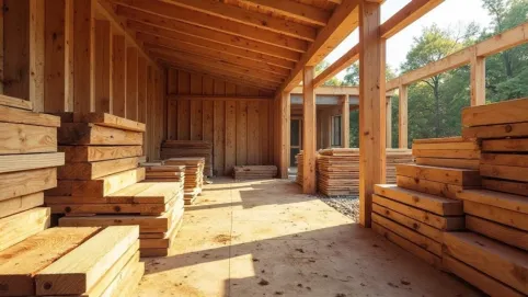 koszt drewna na dach 100m2