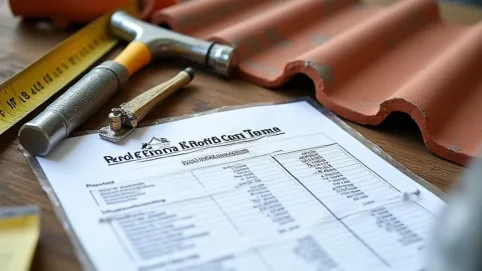 kosztorys remontu dachu wzór