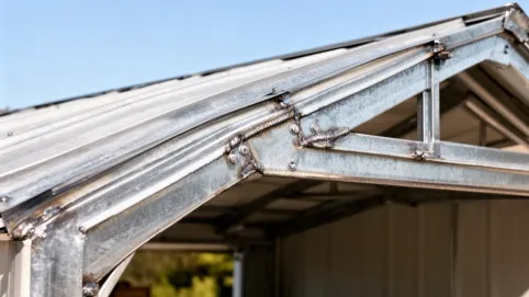 Kratownica na dach jednospadowy