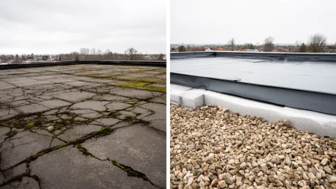 modernizacja dachu płaskiego