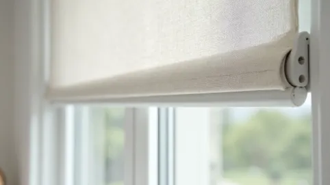 Montaż rolet wewnętrznych z prowadnicami