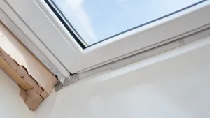 Obróbka okna dachowego