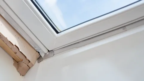 Obróbka okna dachowego