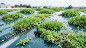 Odwodnienie dachu zielonego