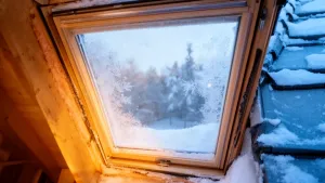 Okna VELUX dachowe tryb zimowy